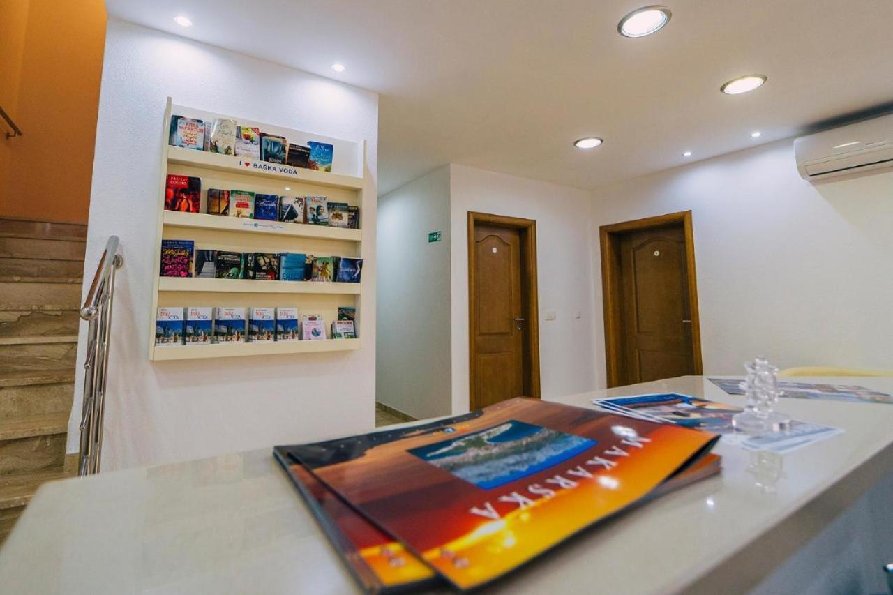 Luxur Centar With Sea View Terrace Apartment Baska Voda Ngoại thất bức ảnh